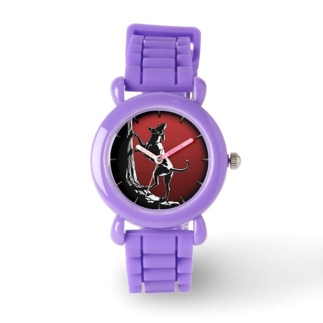 Montre de chien Hound Montre de poignet Amoureux d (Recto)