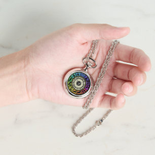 Montre de collier à roue vintage Zodiac
