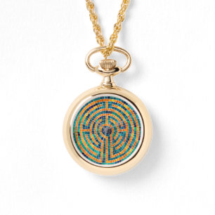 Montre de collier d'or LABYRINTH II