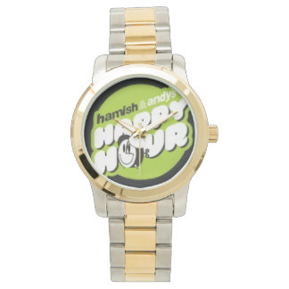 Montre de couleur or de Hamish & Andy Happy Hour !