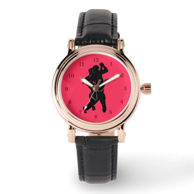 Montre de danseur de tango pour couple (Recto)