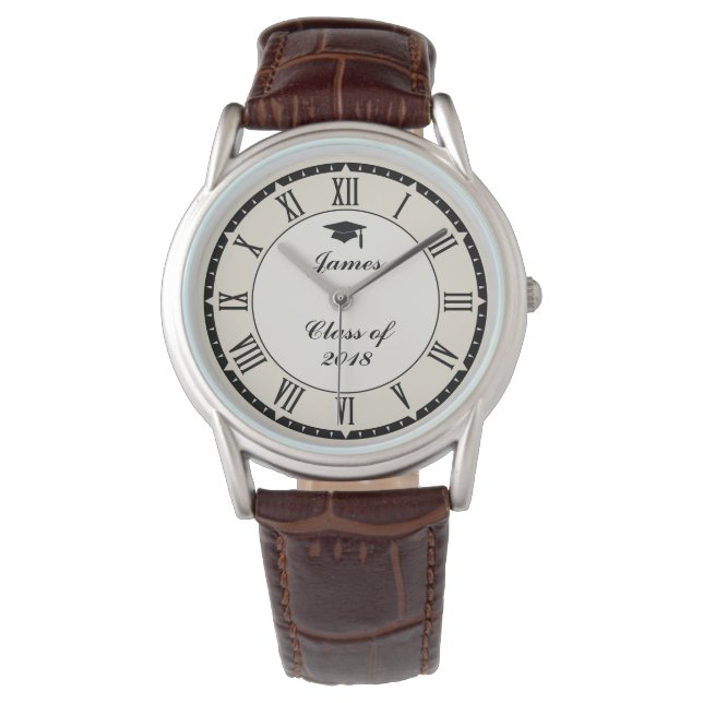 Montre de diplôme Antique avec Casquette (devant)