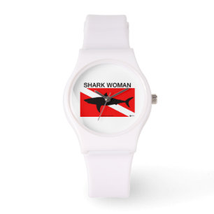 Montre de femme de requin