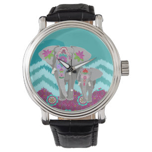 Montre de festival d'éléphant