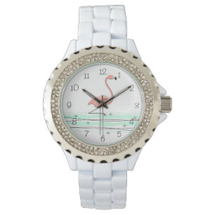 Montre de Flamant rose
