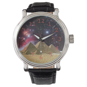 Montre de la ceinture d'Orion de pyramides de