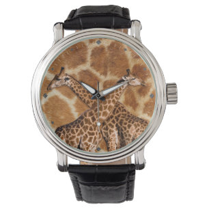 Montre de la girafe 1A et options de chiffre