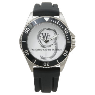 Montre de logo Water2w9 étanche de 330ft