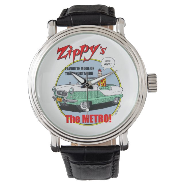 Montre de métro Zippy (devant)