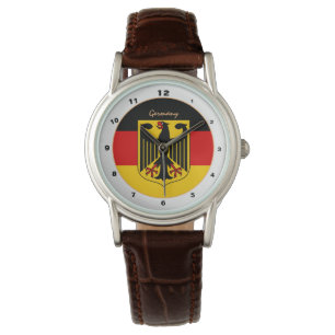 Montre de mode allemande, Drapeau allemand, Aigle