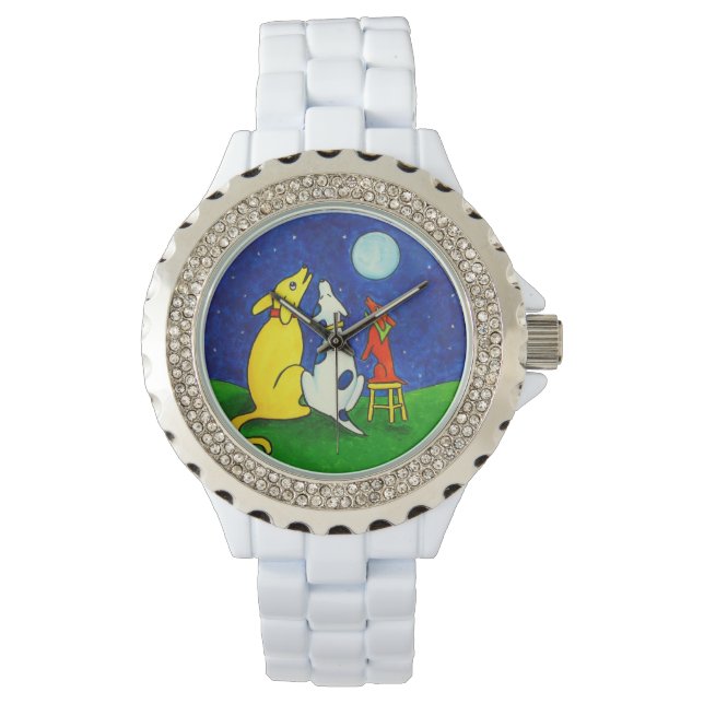 Montre de nuit à trois chiens (devant)