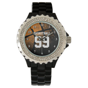 Montre de numéro de maillot de sport de basketball