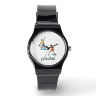 Montre de padel – Padel Chic Style Vibrant Noir