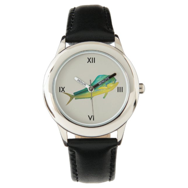 Montre de pêche branchée Mahi Mahi (devant)
