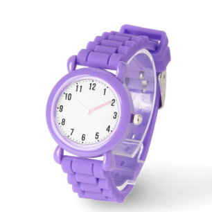 Montre de photo formelle pour enfants avec bracele