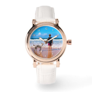 Montre de photos de tour personnalisées avec anima