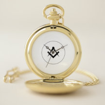 Montre de poche maçonnique 