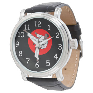 Montre de poignet des arts martiaux