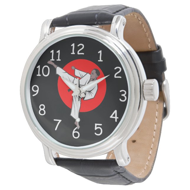 Montre de poignet des arts martiaux (Incliné)