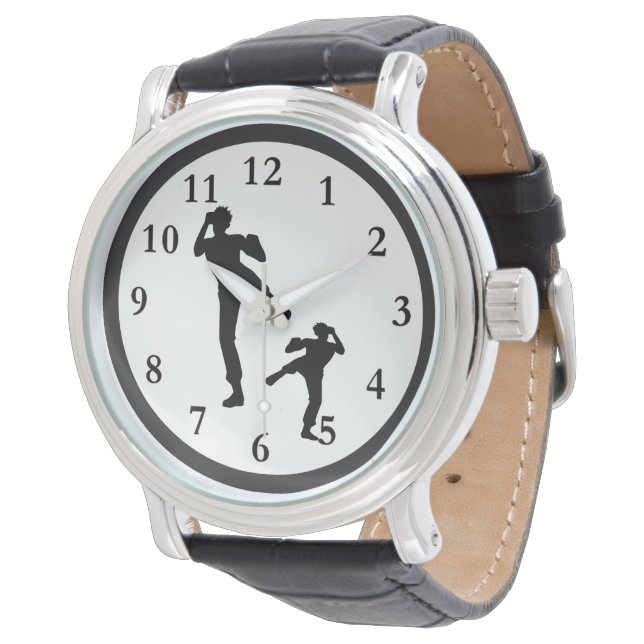 Montre de poignet des arts martiaux (Incliné)