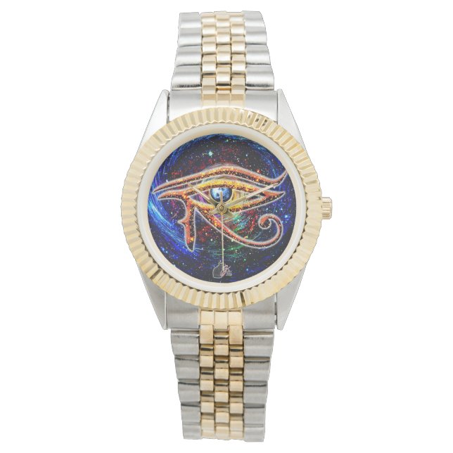 Montre de poignet Œil d'Horus (devant)