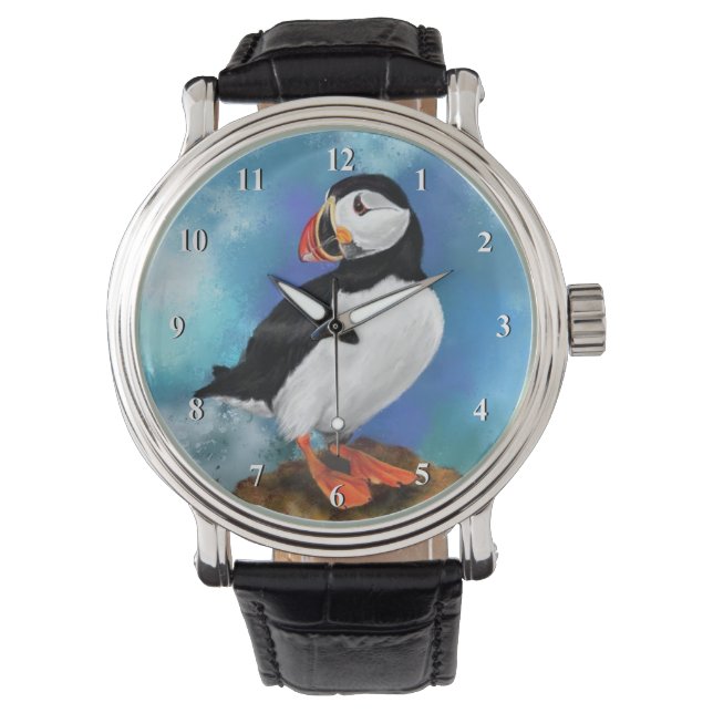 Montre de Puffin Atlantique (devant)