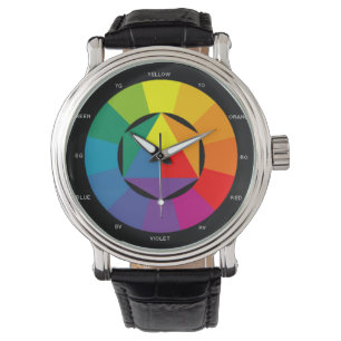 Montre de roue de couleur
