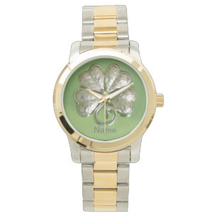 Montre de shamrock ! Montre d'Irlandais ! Ajoutez