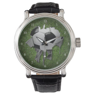 Montre de soccer déchirée