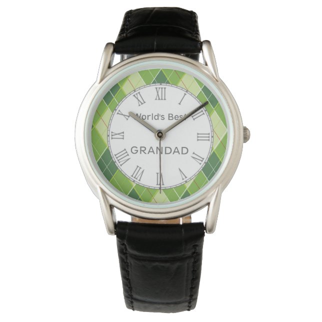 Montre de style golf du Meilleur Jacquard du monde (devant)