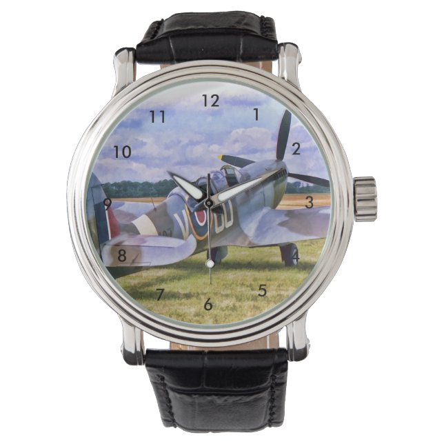 Montre de style vintage - Design Spitfire (devant)