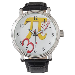 Montre de symbole de pi