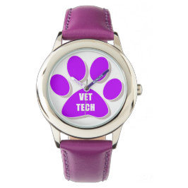 Montre de technologie de l'vétérinaire