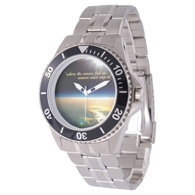 Montre de vérité conspiration de la terre plate (Incliné)