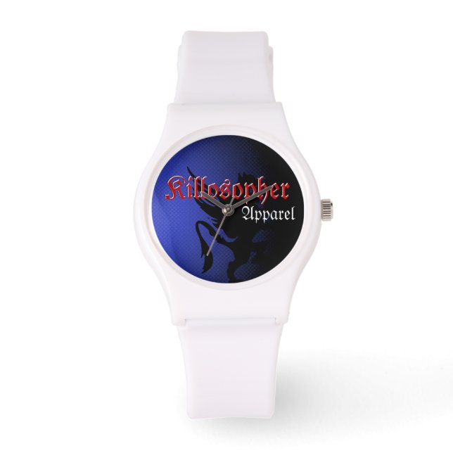 Montre de vêtements Killosopher à l'ombre blanche (Recto)