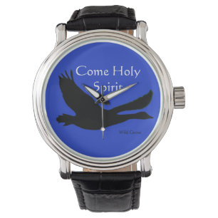 Montre de Wild Goose 'Come Holy Spirit' (bleu)
