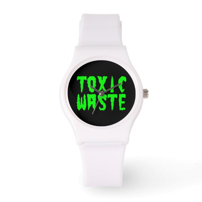 MONTRE DÉCHETS TOXIQUES (Recto)