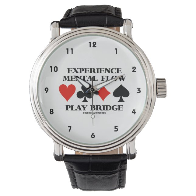 Montre Découvrez le pont de jeu de flux mental (costumes  (devant)