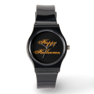 Montre d'écriture manuscrite Joyeux Halloween (Noi