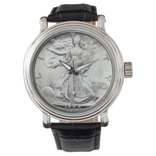 Montre Demi-dollar de la Liberté à pied