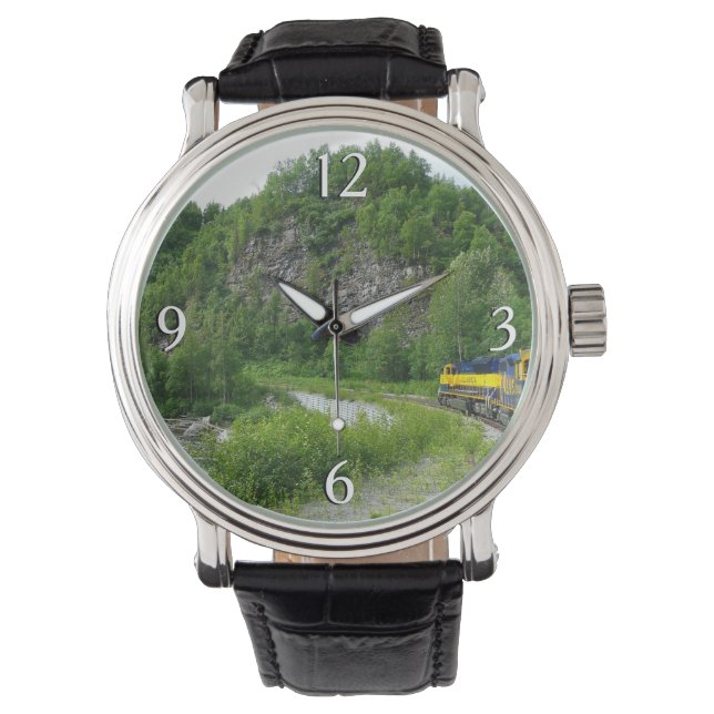 Montre Denali Express Alaska Train Vacation Photographie (devant)