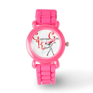 Montre d'enfants de fille de la Guyane