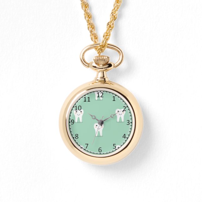 Montre Dent heureuse Kawaii (Recto)