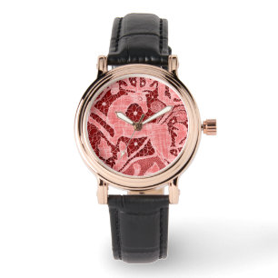 Montre Dentelle Reindeer de Noël