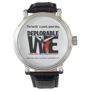 Montre déplorable