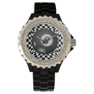 Montre Derrière la boule huit mystique