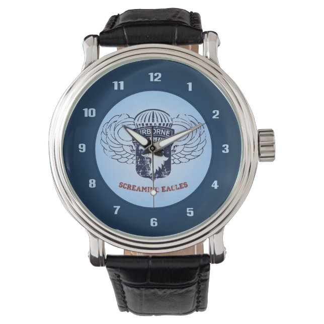 Montre Des aigles hurlants avec des ailes de sauts (devant)