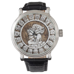 Montre des hommes du calendrier maya