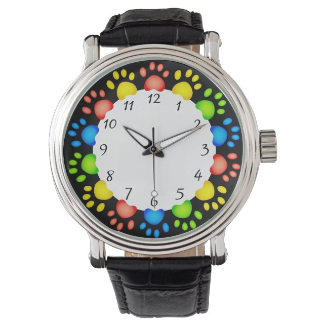 Montre des pattes de chien (devant)