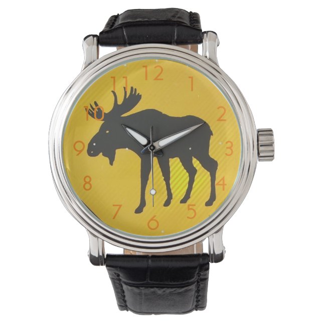 Montre des signes de croisement de l'orignal par L (devant)